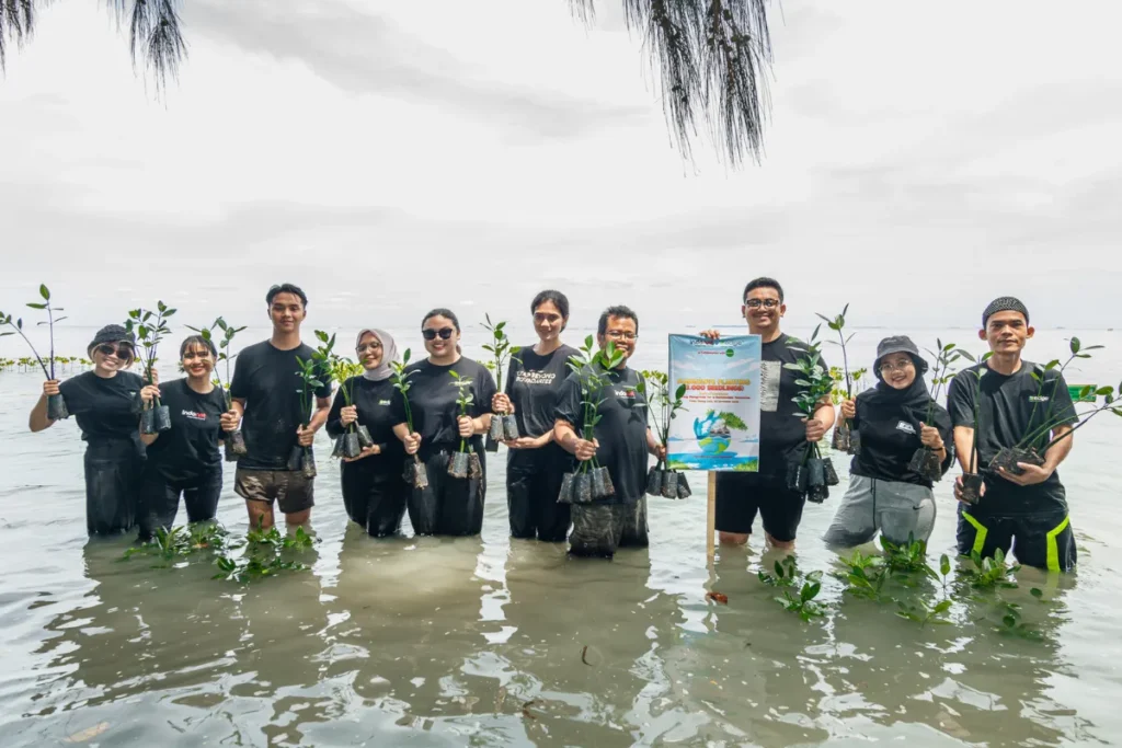 3000 Mangrove Plants for a Greener Future : EDGE DC Celebrates World Tree Day 2024