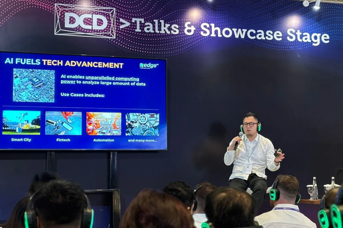 EDGE DC Menampikan Data Center AI-nya di Tech Showcase, DCD Connect - Asia Pasifik 2024
