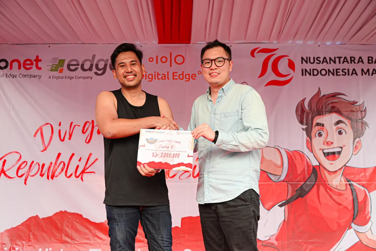 Merayakan Hari Kemerdekaan Indonesia bersama EDGE DC dan Indonet