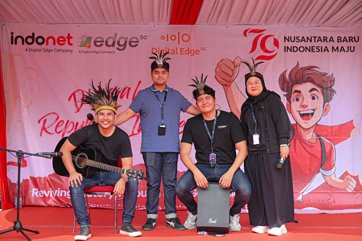 Merayakan Hari Kemerdekaan Indonesia bersama EDGE DC dan Indonet