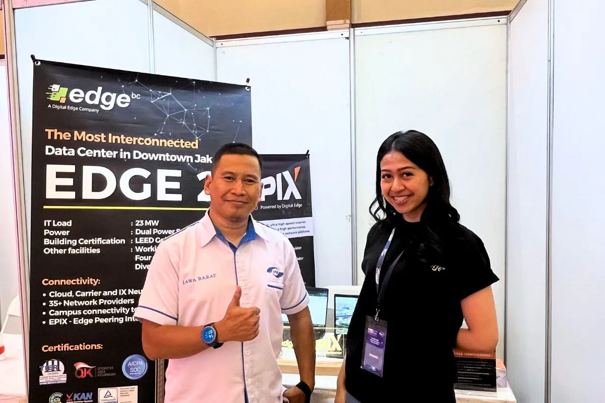 EDGE DC goes to Jabrix Expo 2024 by APJII Jabar