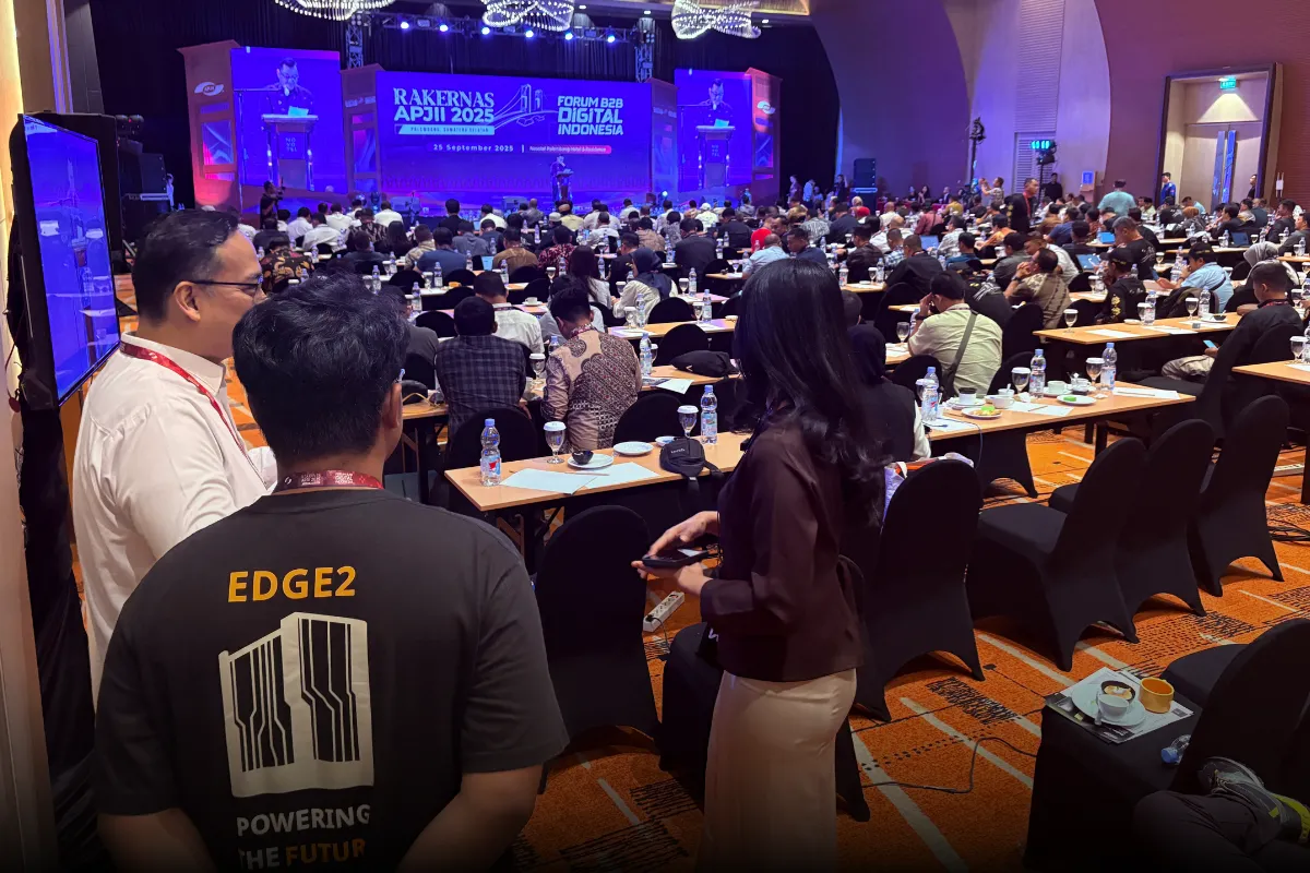 EDGE DC Hadir di Rakernas APJII 2025 & Forum B2B Digital Indonesia untuk Memperkuat Kolaborasi Industri